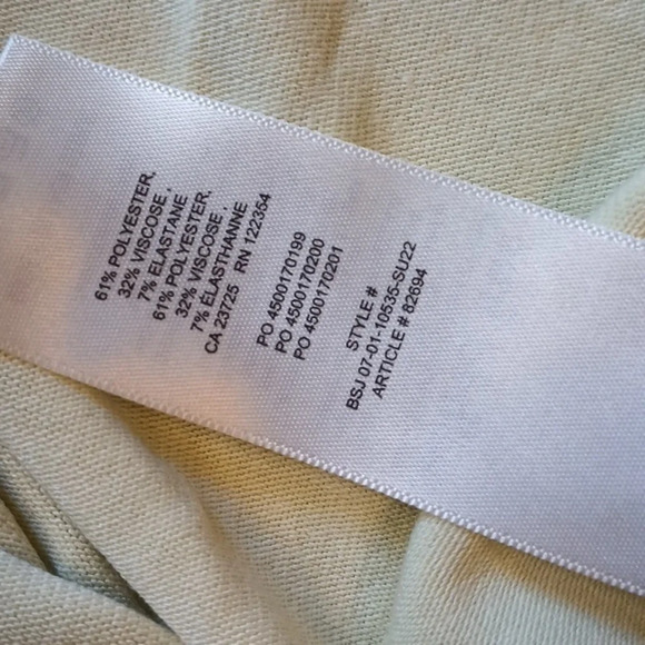 Wilfred Free Lime Cropped Soft Tee BBB - Picture 5 of 5